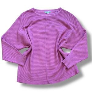 NWT Vila Milano Pink Mauve Bolero Ribbed Soft Sweater - Medium